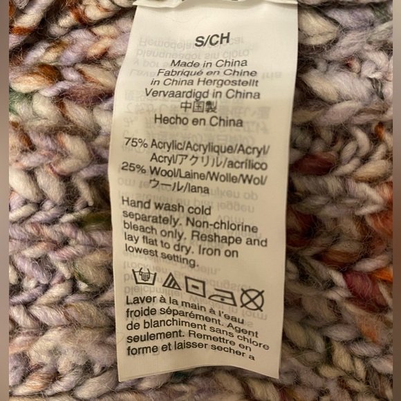 New Madewell Raynor mock neck sweater S - Picture 5 of 5